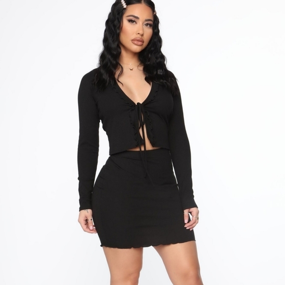 Fashion Nova Sunday's Are for Brunching Skirt Set - Picture 4 of 13